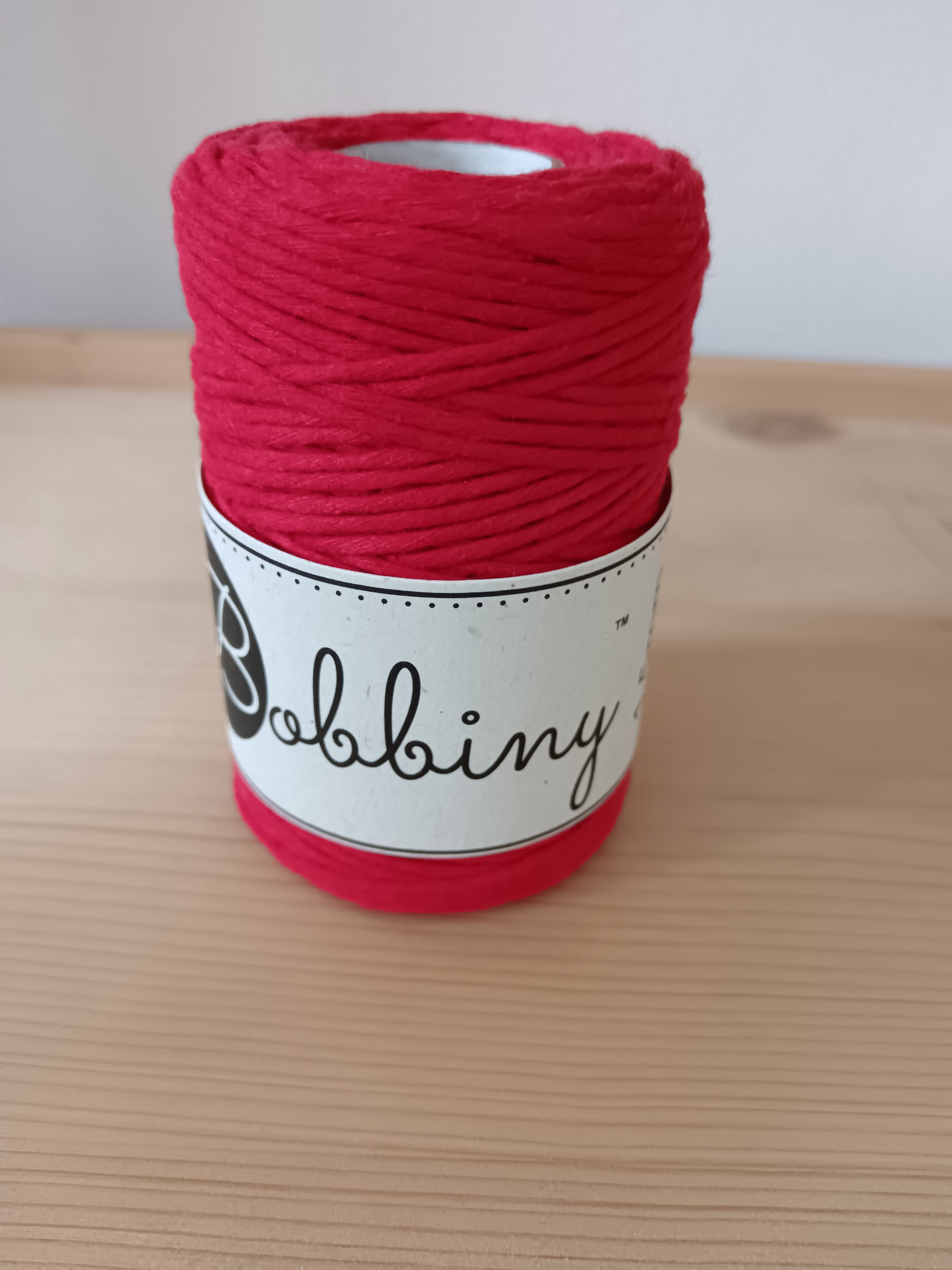 BobbinyMacrame Baby100m/1,5mm - Red 